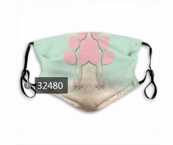 2020 #37 Dust mask with filter->nfl dust mask->Sports Accessory